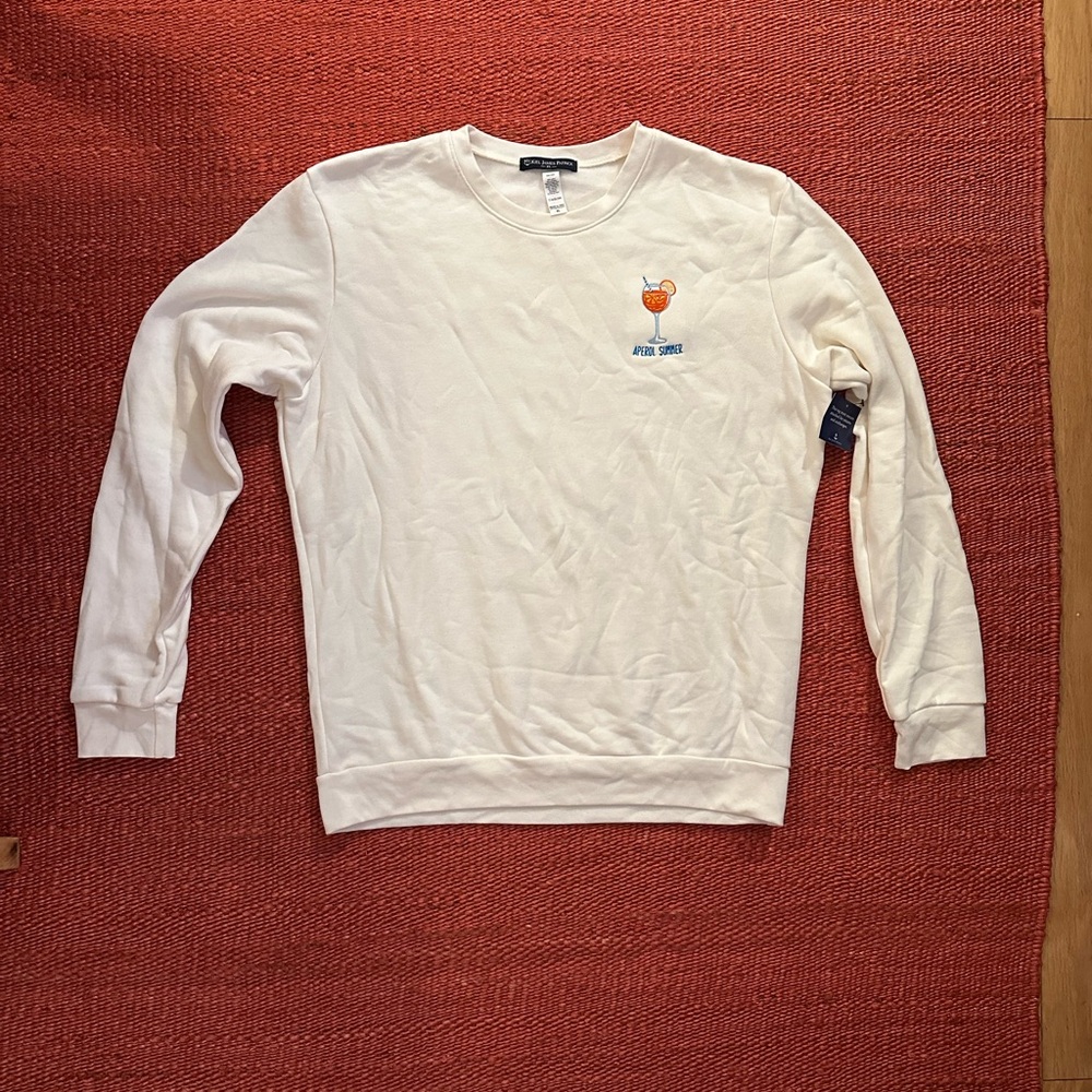 Women's Cream Crewneck Sweatshirt